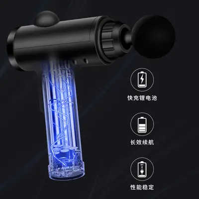 筋膜枪小型按摩枪多功能电动按摩器肌肉枪按摩健身器材家用