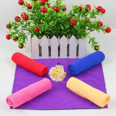Fiber Towel 30x30 cm Small Square, Cleaning Cloth, Car Care - 7