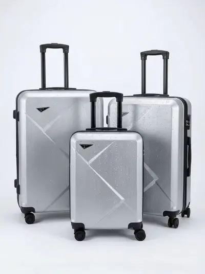 Trolley Suitcase 3-Piece Set, 20/24/28 inch, Single Zipper - 11