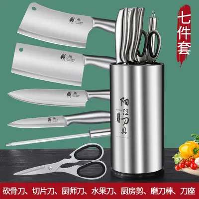 Yangjiang kitchen knife and cutting board set, 2-in-1 - 10
