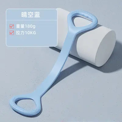 新款阻力带拉力绳运动家用美肩开背开肩弹力带瑜伽健身8字拉力器 - 4