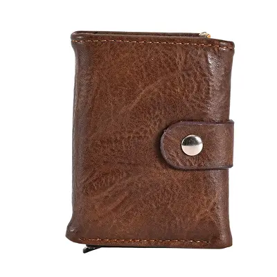 Short PU Men's Wallet with Multiple Card Slots - 5
