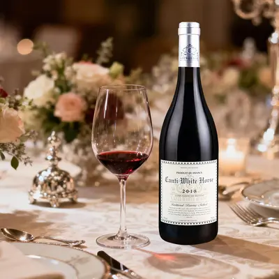 Fransız Cabernet Sauvignon Merlot Kuru Kırmızı Şarap 6'lı Kutu - 7