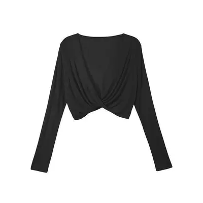 Kadın Yoga Takımı, Çapraz Sütyen Üst, Yüksek Bel Yoga Pantolonu - 7