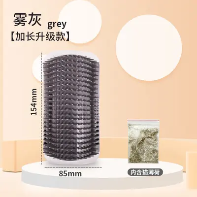 Corner Cat Scratcher with Deshedding Massage Comb - 9