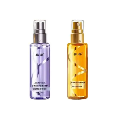 Yaping Haarpflege-Öl-Spray, Glanz und Geschmeidigkeit, Blauglockenblume-Freesie-Duft, lang - 6