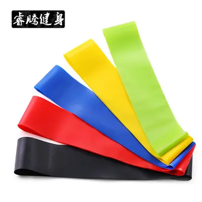 Yoga Resistance Band for Shoulder Opening, Glute and Back Training Stretch Band - 11