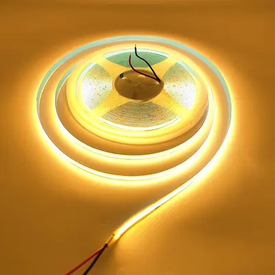 COB LED Strip 12V/24V, 8 mm, CRI 95, 2700K-3500K