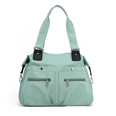 Women's Large Capacity Canvas Tote Bag, Lightweight Single-Shoulder Office Bag - 7