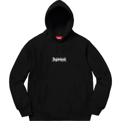 Supreme Kapuzenpullover mit Fleece-Futter, klassische Kollaborationsserie - 13