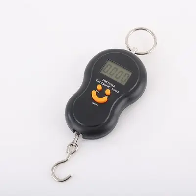 Electronic portable scale with backlight