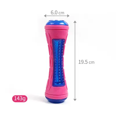 Senye TPR Dog Chew Toy, Bite-Resistant, Floating, Squeaky and Glowing - 10