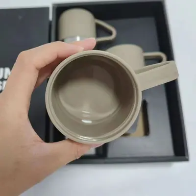 Thermobecher-Set aus Edelstahl 304 in Geschenkbox - 3
