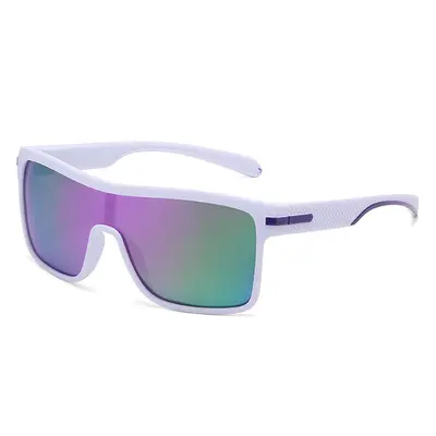 Polarized Large Frame Sports Sunglasses for Cycling and Outdoor Use - 12