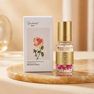 Rose Fragrance Hair Care Oil, Smoothing and Shine Hair Serum - 7