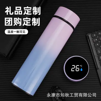 Thermos Cup, 304 Stainless Steel, Smart Temperature