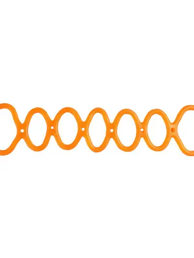 7-Hole Resistance Band, Yoga Assist Strap, Silicone - 3