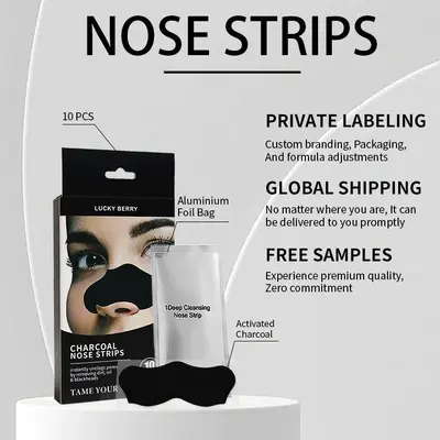 Strawberry Nose Strips for Blackheads and Pore Cleansing - 4