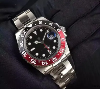 Men's 4-needle ceramic ring quartz watch - 7