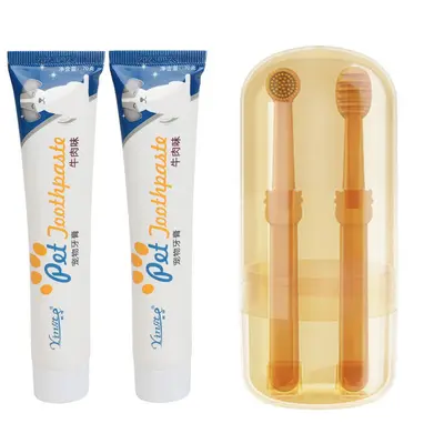 Pet toothpaste edible tartar removal for dogs and cats - 8