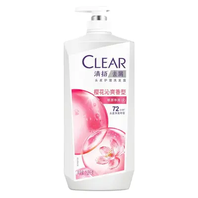 Shampoo 1200g, Anti-Dandruff, Cherry Blossom, Oil Control - 2