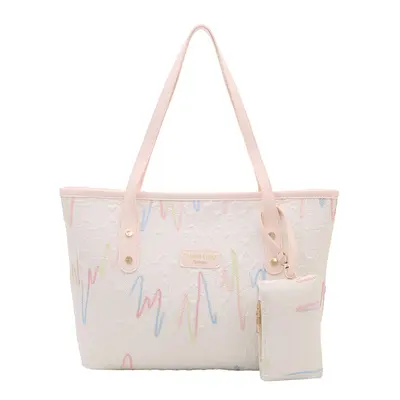 Women's Tote Bag, Large Capacity, Casual Commuter Shoulder Bag - 6