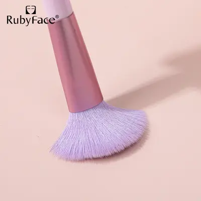 RUBYFACE spot makyaj fırça seti 5 çift başlı çok fonksiyonlu makyaj fırçaları profesyonel makyaj makyaj araçları sınır ötesi