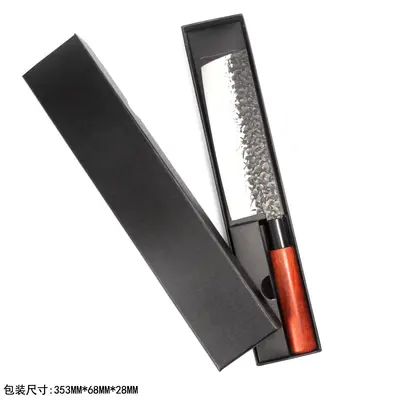 Japanese forged salmon sashimi knife - 7