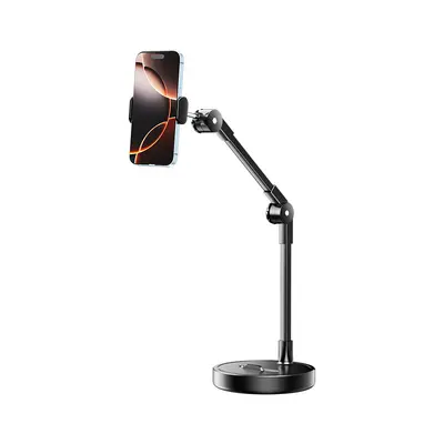 Professional overhead phone tripod stand for desktop live streaming, selfie stick, food photography, video recording, online teaching - drop shipping available