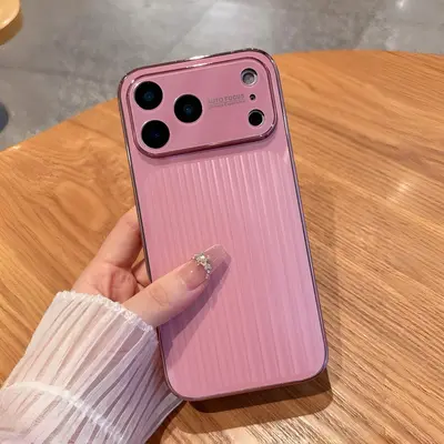 秒变iPhone18promax电镀散热边瓦楞手机壳苹果17高级16防摔保护套 - 7
