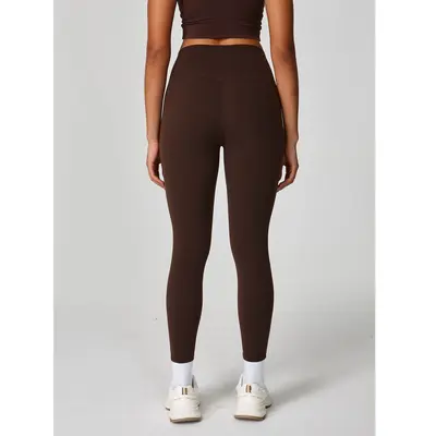 YTRIAN kadın Çıplak Yoga Pantolon Yüksek Bel Karın Kontrol Popo Kaldırma Şekillendirme Açık Spor Rahat Sıkı Uzun Pantolon - 4