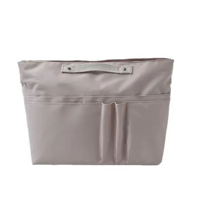 Large Capacity Nylon Women's Cosmetic Bag with Wet-Dry Separation - 6