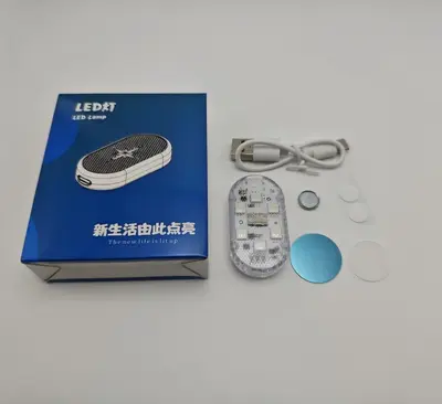 Araba ortam ışığı, araba dokunmatik ışığı, araba ayak sensörü ışığı, araba iç okuma lambası, LED dekoratif ışık modifikasyonu - 7