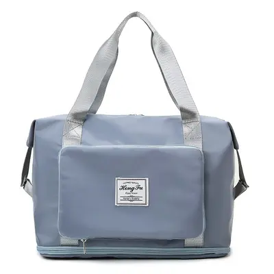 Reisetasche für Damen, Sport-Schultertasche mit Nass- und Trockentrennung, faltbare Aufbewahrungstasche, Sporttasche, wasserdichte Gepäcktasche für Herren - 7