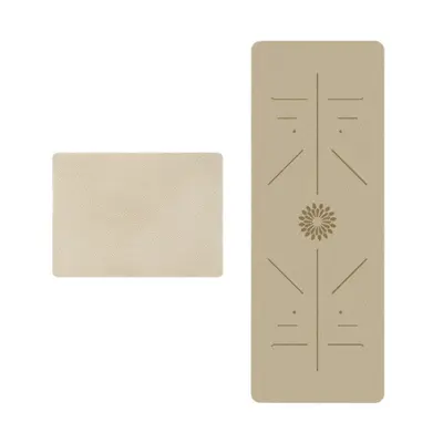 Non-Slip Yoga Mat, Coconut Shell Frosted PU Rubber, Thickened - 6