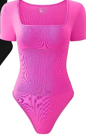 Damen Yoga-Jumpsuit im Sommer, Rippstrick, Kurzarm - 9