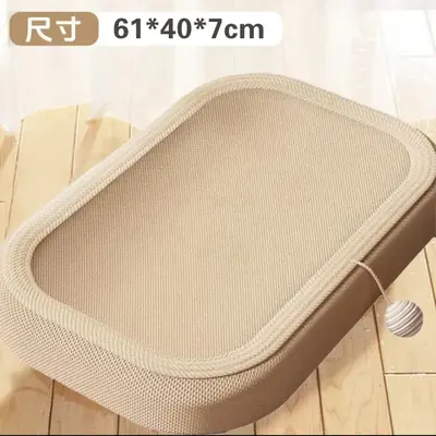 Sisal Cat Scratcher and Cat Bed 2-in-1, Non-Shedding - 9