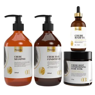 CHEBE Hair Care Set: Hair Mask, Shampoo, Conditioner, Hair Oil