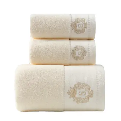 Cotton towel gift set, three-piece, bath towels - 6