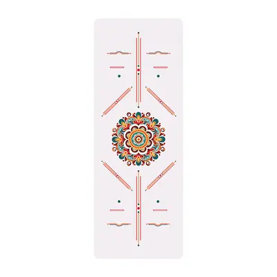 Yoga mat, natural rubber, PU non-slip, colorful, professional - 7