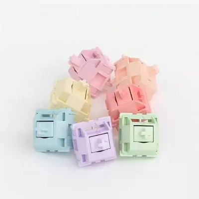 现货KTT康腾特Macaron马卡龙系列线性段落轴机械键盘DIY客制化5脚 - 5