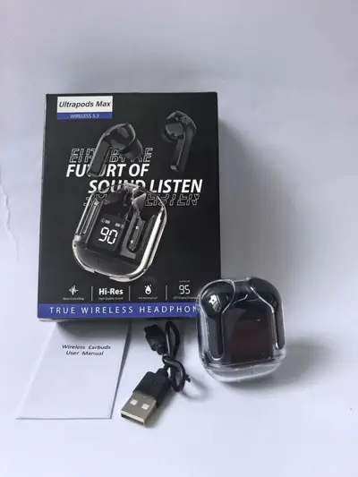 2025 New Huaqiangbei Transparent Digital Display 1st Generation Bluetooth Earbuds Sports AI31 High-Quality Wireless Earphones HK6 - 13