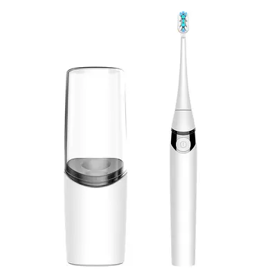Portable Sonic Electric Toothbrush with UV Sterilization, Travel Set