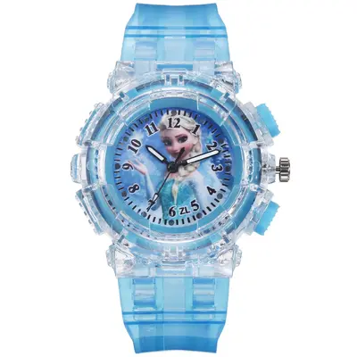 Children's Watch Colorful Light Quartz - 6