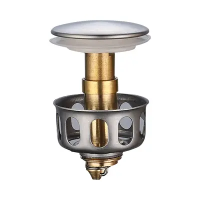 Lavabo gideri açılır kapanır çekirdek lavabo sızıntı tapası su engelleyici kapak lavabo paslanmaz çelik gider aksesuarları