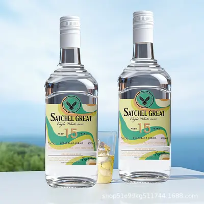 Weißer Rum, 40 Vol.-%, destilliert, Cocktailbasis