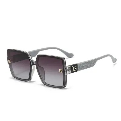 Square Unisex Sunglasses with UV Protection - 9