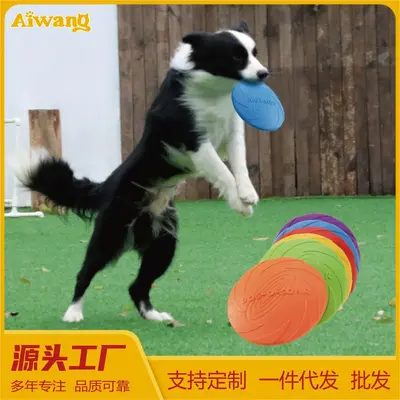 DOG-O-SOAR Köpek Frizbisi, Isırmaya Dayanıklı ve Yüzer, Eğitim Atma Diski