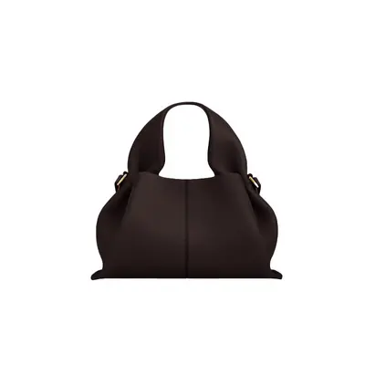 Polene Cloud Bag echtes Leder Nischen-Umhängetasche Momo-Tasche Nummer vielseitige Handtasche Einzelschulter-Tasche - Sofortversand ab Lager - 13