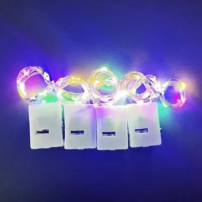 Small white box LED lights birthday flower bouquet gift box cake display Christmas decoration atmosphere light manufacturer delivery